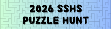 2026 SSHS Puzzle Hunt 타이틀 이미지
